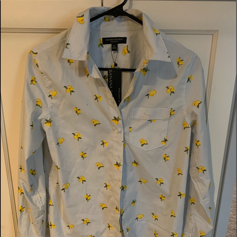 Quinn boy fit Banana Republic collared shirt